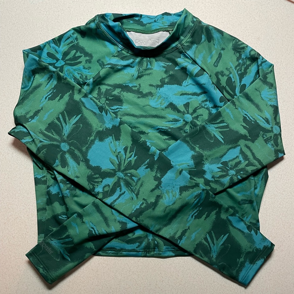 Women's Swell Seeker Cropped Rashguard women’s large